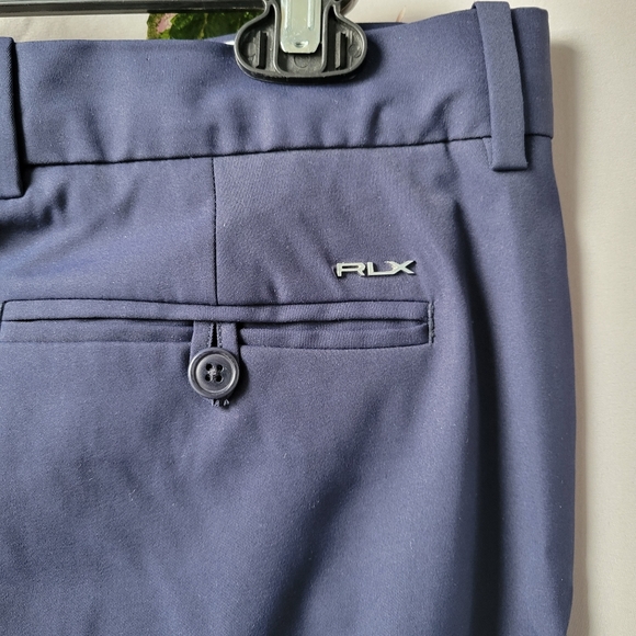 Ralph Lauren RLX Men's Flat Front Golf Pants in French Navy 32 - Picture 9 of 14